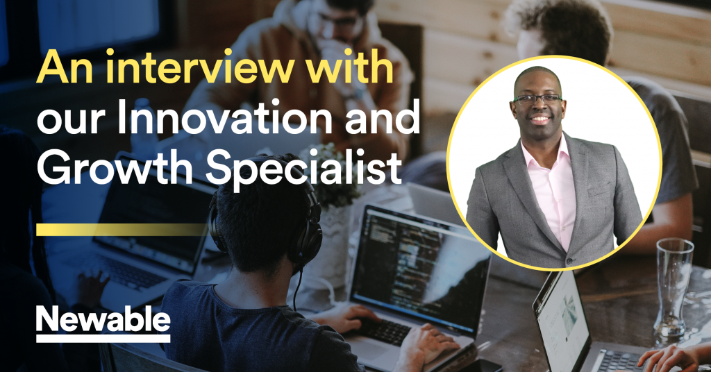 An interview with Maurice, Innovation and Growth Specialist
