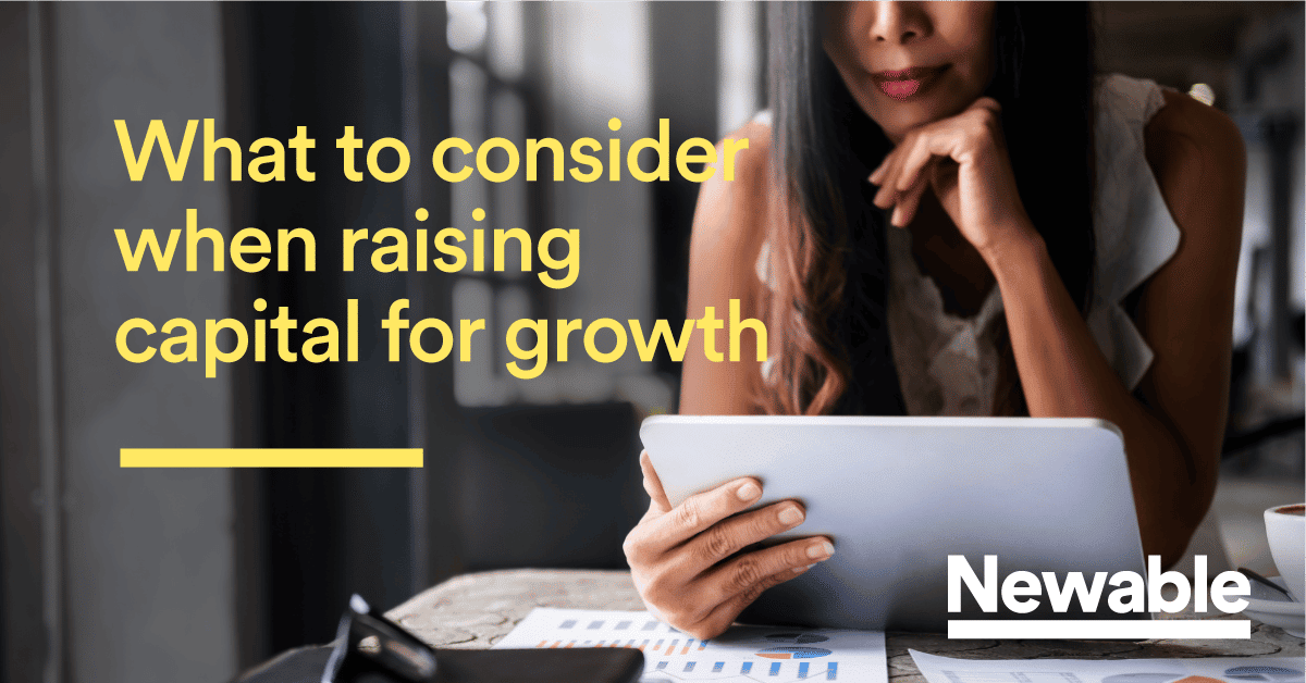 raising capital for growth